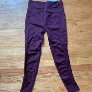 Brand New Fabletics leggings - Purple with Mesh